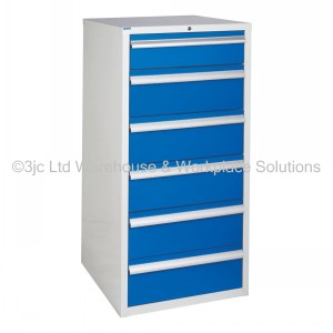 Euroslide Storage Cabinet 6 Drawer 1200mm